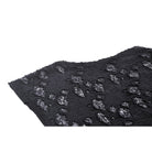 Darkinlove Women's Punk Turtleneck Strappy Ripped Bodysuit