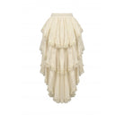 Darkinlove Women's Steampunk Multilayer High/Low Skirt