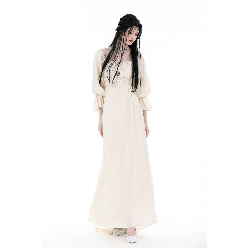 Darkinlove Women's Steampunk Off Shoulder High-low Dress