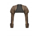 Darkinlove Women's Steampunk Puff Sleeved Cape