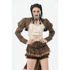 Darkinlove Women's Steampunk Puff Sleeved Cape