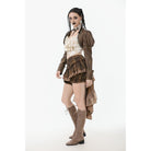 Darkinlove Women's Steampunk Puff Sleeved Cape
