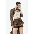 Darkinlove Women's Steampunk Puff Sleeved Cape