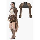 Darkinlove Women's Steampunk Puff Sleeved Cape