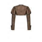 Darkinlove Women's Steampunk Puff Sleeved Cape