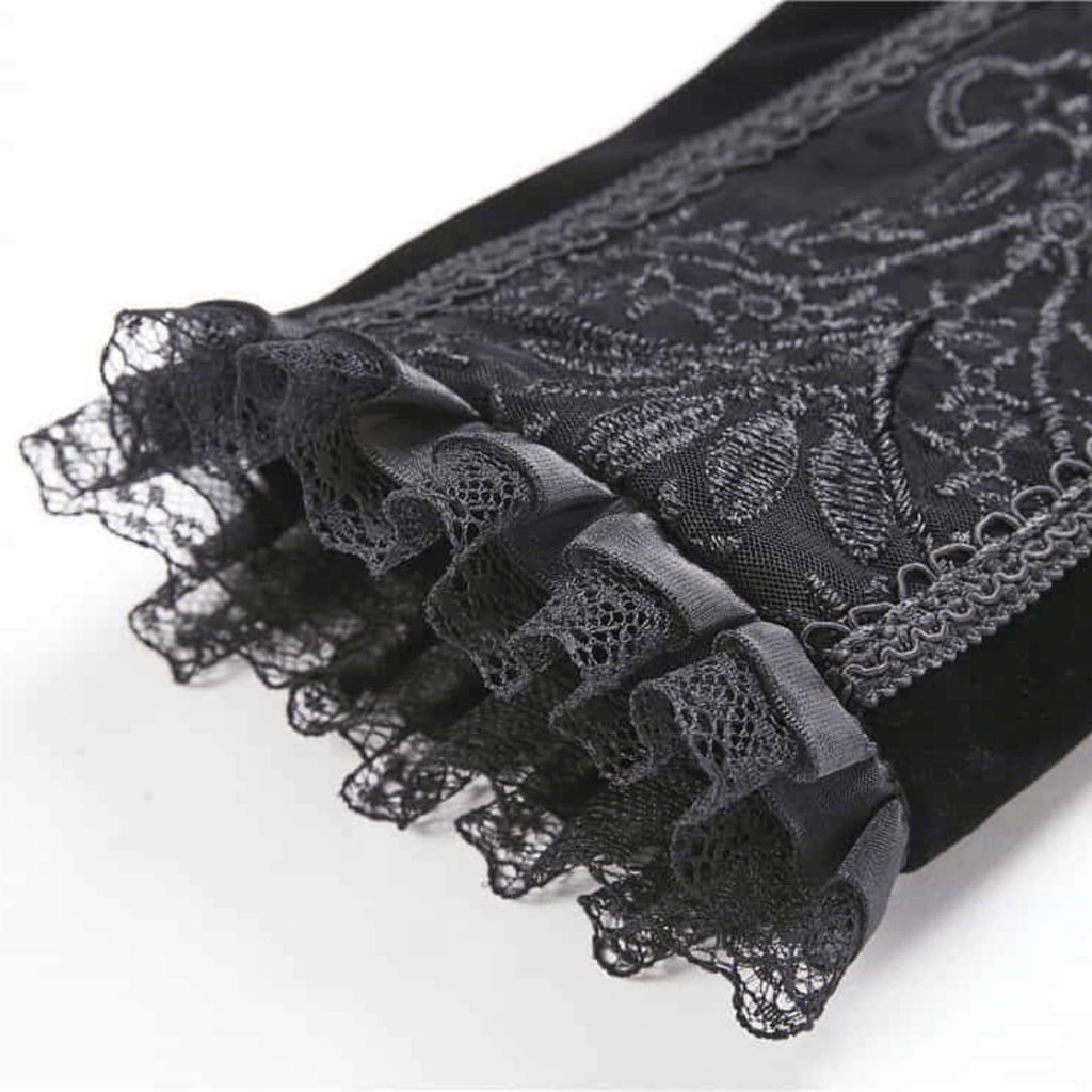 Darkinlove Women's Vintage Goth Tail Coat