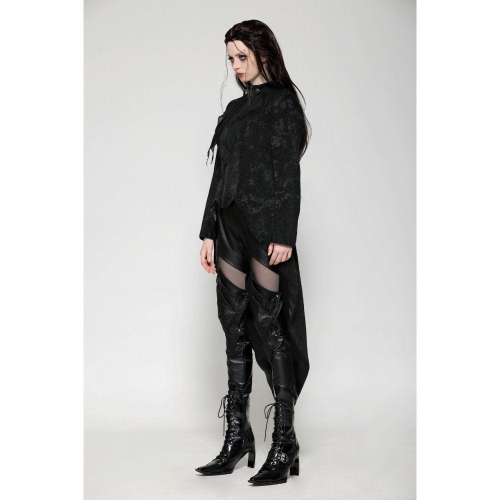 Darkinlove Women's Vintage Gothic Swallow-tailed Jacket