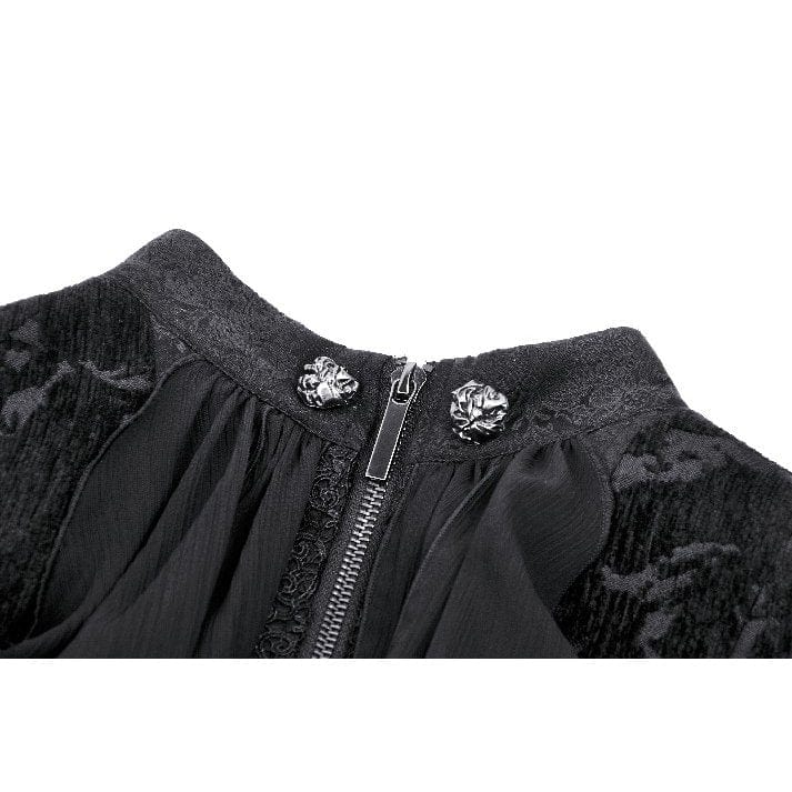 Darkinlove Women's Vintage Gothic Swallow-tailed Jacket