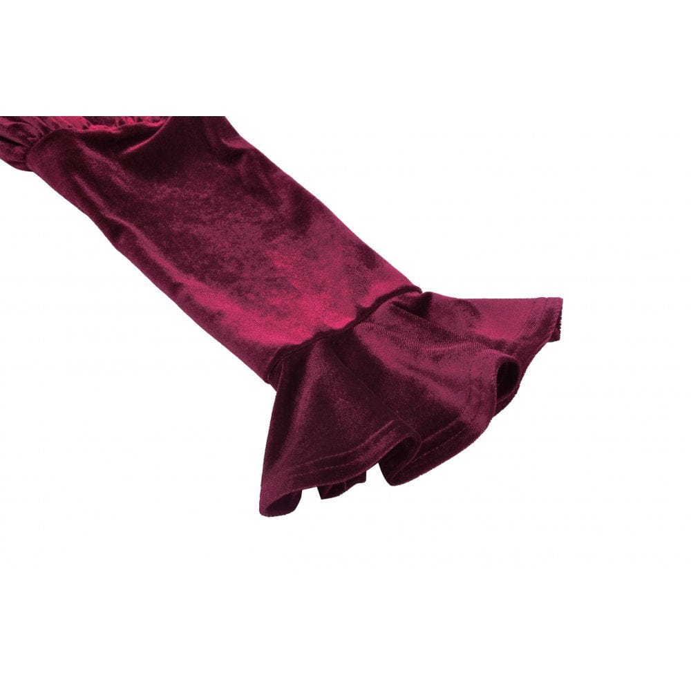 Darkinlove Women's Vintage Velet Court Dress Cosplay Dress