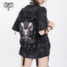 DEVIL FASHION Devil Fashion Lilimar Pattern Bag with Horns