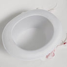 DEVIL FASHION Men's Gothic Bandage-Wrapped Streamers Top Hat White