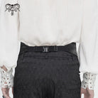 DEVIL FASHION Gothic-Hüftgürtel für Herren mit geflochtener Schnalle