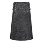DEVIL FASHION Men's Gothic Chain Multi-buckle Skirt