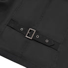 DEVIL FASHION Men's Gothic Floral Studs Buckle-up Waistcoat Gloden