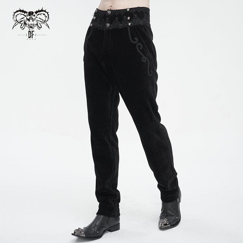 INC International Concepts Men's Big & Tall Slim-Fit Velvet Pants Black  Size 52B - Walmart.com