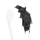 DEVIL FASHION Men's Gothic Irregular Batlike Layered Necktie