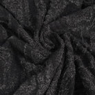 DEVIL FASHION Men's Gothic Irregular Multi-chain Coat with Hood Black