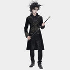 DEVIL FASHION Men's Gothic Lapel Single-breasted Jacket