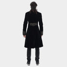 DEVIL FASHION Men's Gothic Lapel Single-breasted Jacket