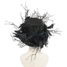 DEVIL FASHION Men's Gothic Rose Leaf Branch Hat