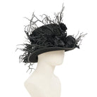 DEVIL FASHION Men's Gothic Rose Leaf Branch Hat