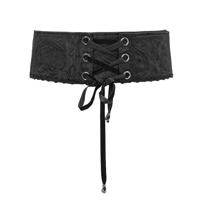 DEVIL FASHION Men's Gothic Strappy Belts