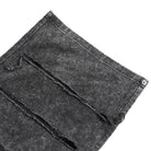 DEVIL FASHION Men's Punk Big-pocket Distressed Pants with Chain