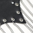 DEVIL FASHION Men's Punk Irregular Chains Belt