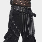 DEVIL FASHION Men's Punk Irregular Chains Belt