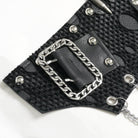 DEVIL FASHION Men's Punk Irregular Chains Belt