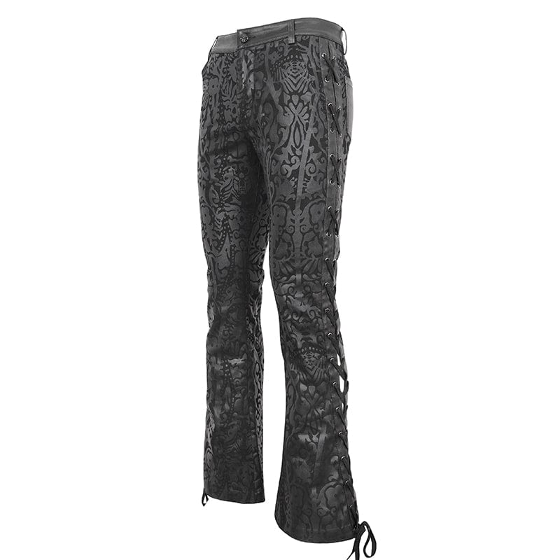 Black Side Lace-up Leggings XS S M L XL 2xl 3xl Plus Size Black