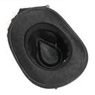 DEVIL FASHION Men's Punk Mesh Patchwork Distressed Hat