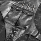 DEVIL FASHION Men's Punk Printed Bullet Shirt