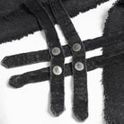 Chaleco de hombre estilo punk con tirantes y cadena sin bordes de DEVIL FASHION