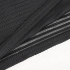 DEVIL FASHION Men's Punk Striped Sheer Hoodies