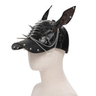 DEVIL FASHION Men's Punk Studded Chained Distressed Hat