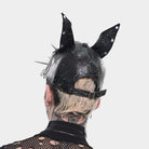 DEVIL FASHION Men's Punk Studded Chained Distressed Hat