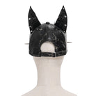DEVIL FASHION Men's Punk Studded Chained Distressed Hat