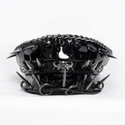 DEVIL FASHION Men's Punk Studded Rings Chained Hat