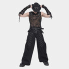 DEVIL FASHION Men's Punk Studded Skull Hat
