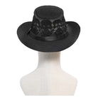 DEVIL FASHION Men's Punk Studded Skull Hat