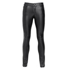 DEVIL FASHION Men's Skinny Punk Striped Trousers