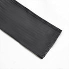 DEVIL FASHION Men's Skinny Punk Striped Trousers