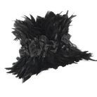 DEVIL FASHION Unisex Gothic Feather Collar
