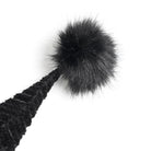 DEVIL FASHION Women Gothic Faux Fur Trim Witch Hooded Long Coat