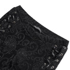 Pantalones góticos de encaje con volantes para mujer DEVIL FASHION