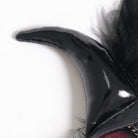 DEVIL FASHION Women's Gothic Chained Evil Eye Wing Hairpin Brooch