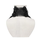 DEVIL FASHION Women's Gothic Floral Tassels Neckwear