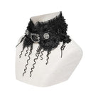 DEVIL FASHION Women's Gothic Floral Tassels Neckwear