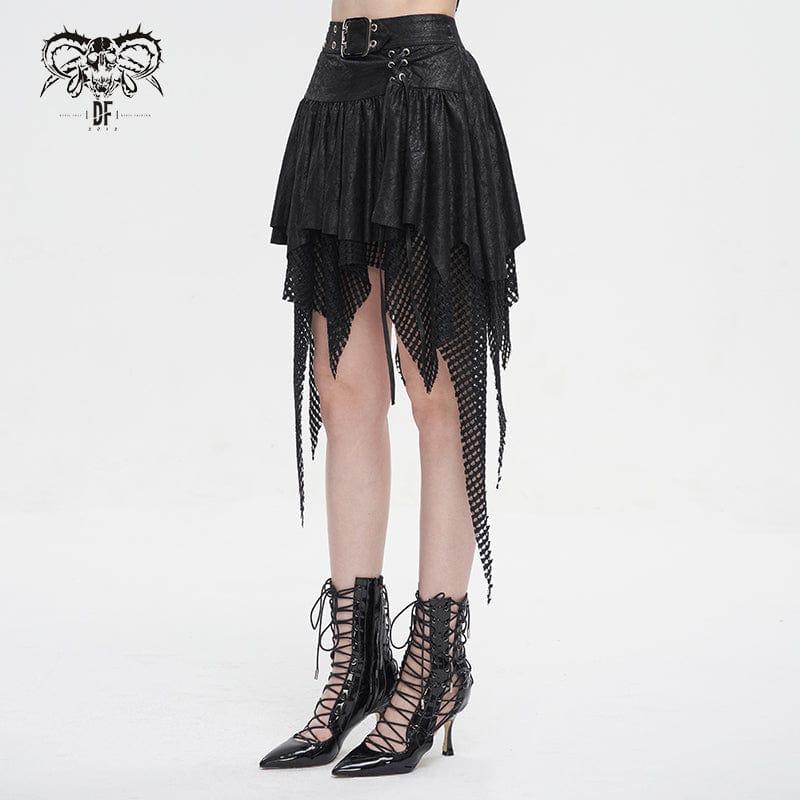 Rhinestone Buckle Mini Skirt | BOOGZEL CLOTHING – Boogzel Clothing